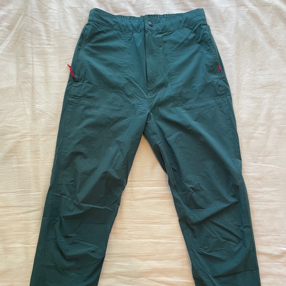Topo Designs Dark Green Performance Pants - Picture 1 of 9